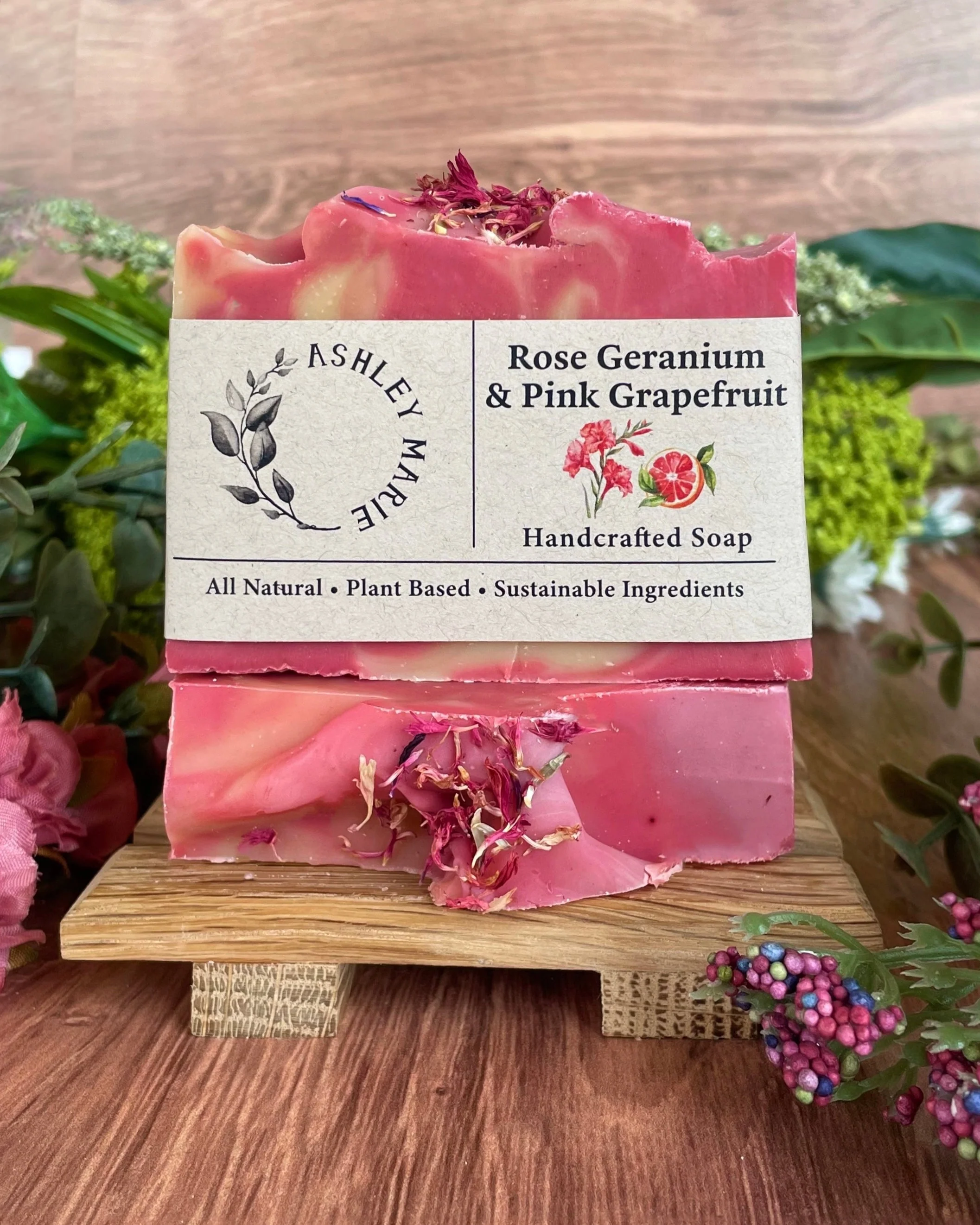 Grapefruit + Geranium Soap Wholesale