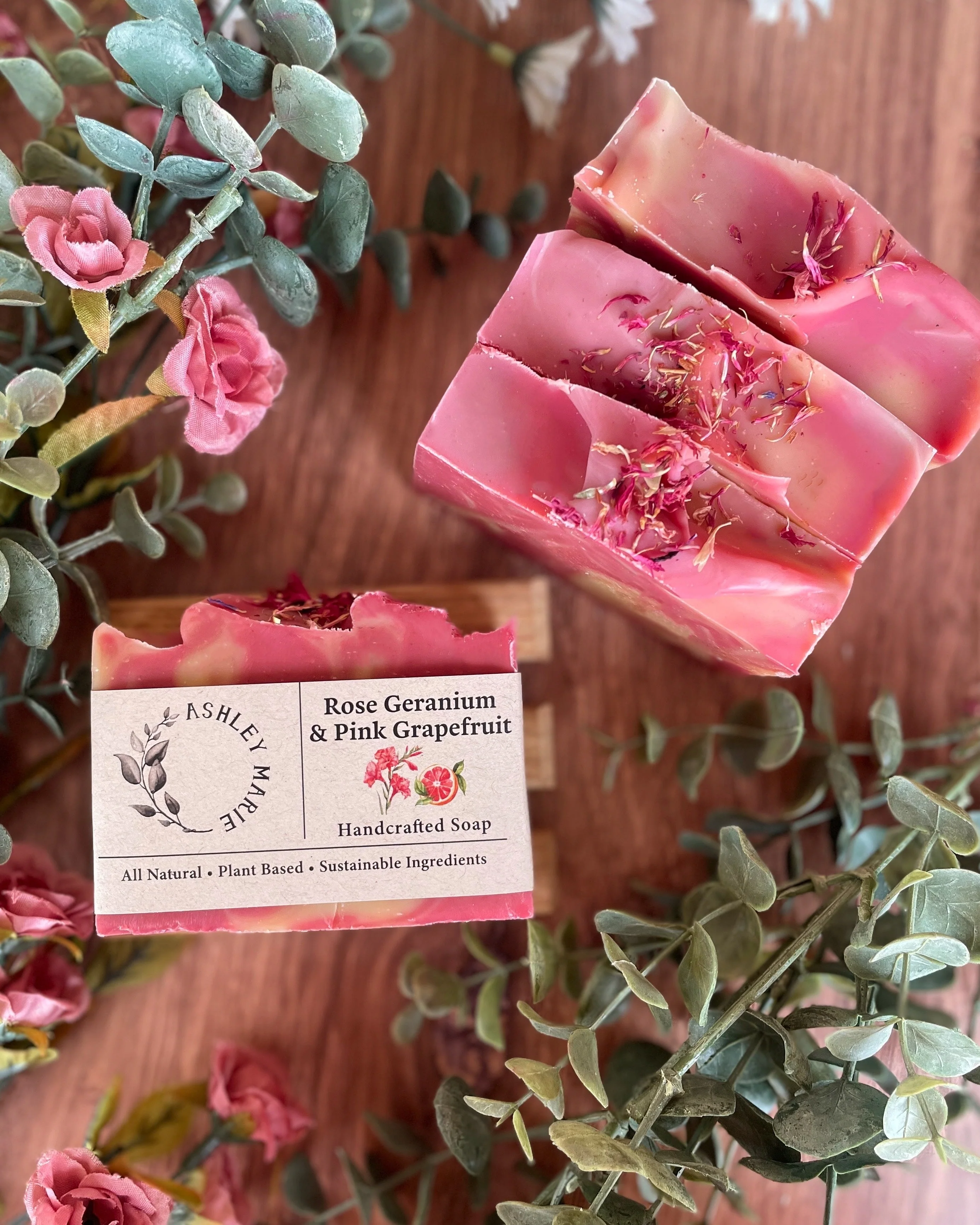 Grapefruit + Geranium Soap Wholesale - Image 3