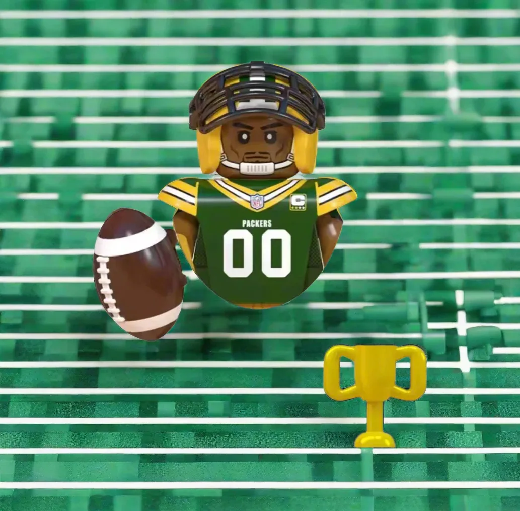 Green Bay Packers Team Minifigure - Image 2