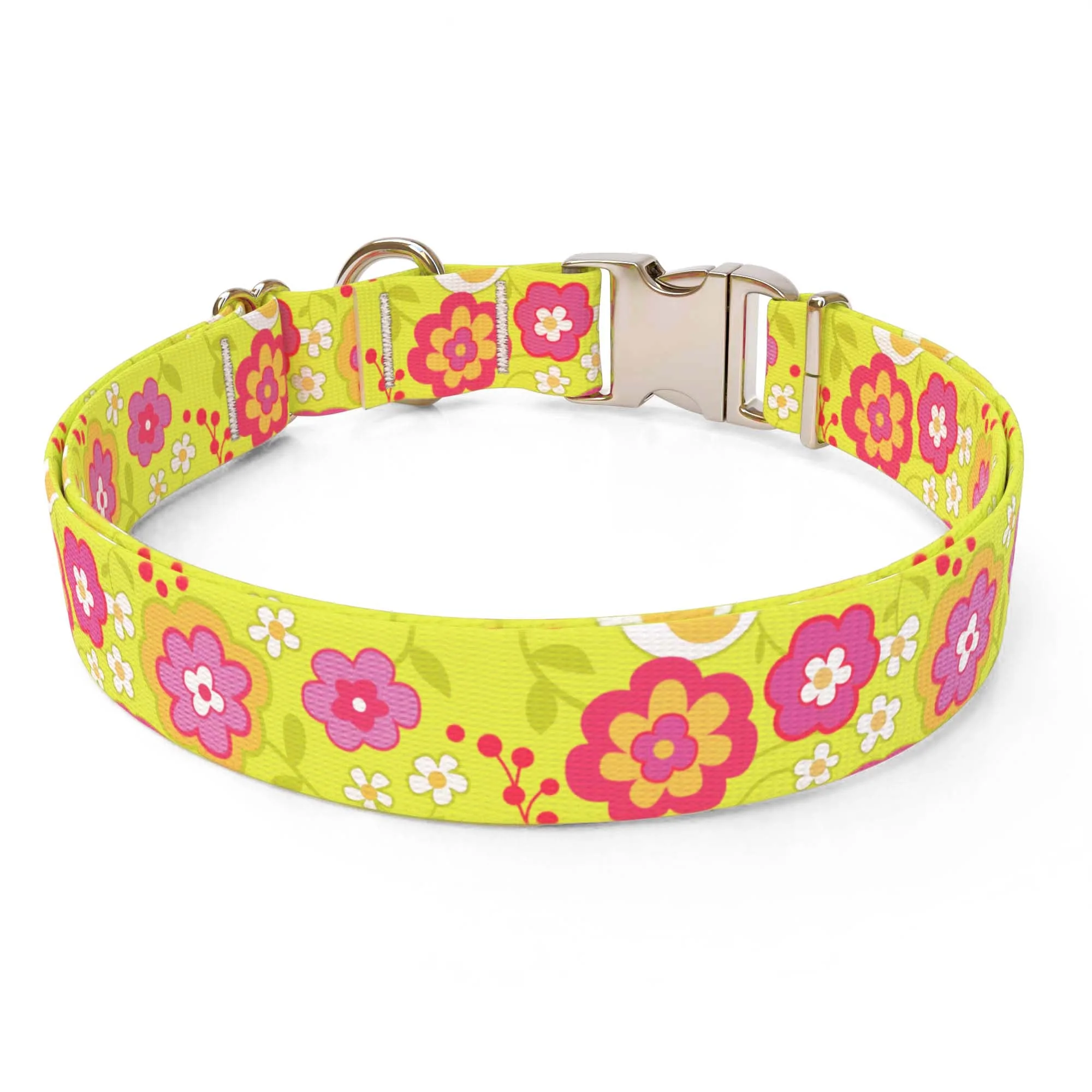 Green Bouquet Dog Collar - Image 2