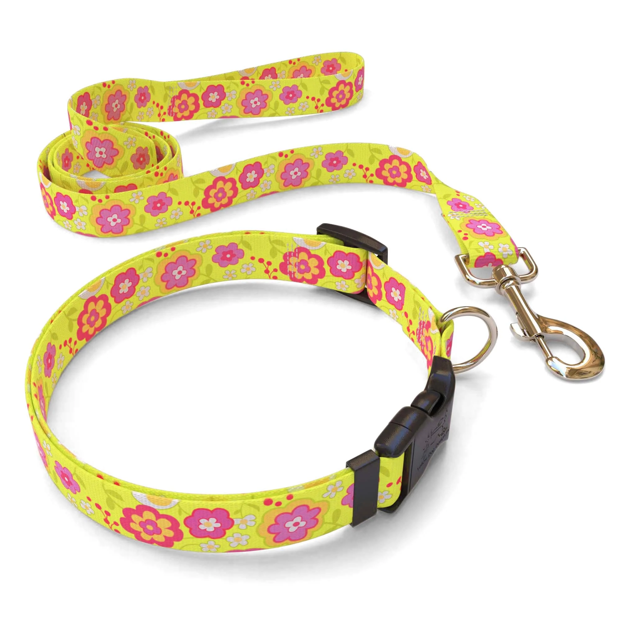 Green Bouquet Dog Collar - Image 4
