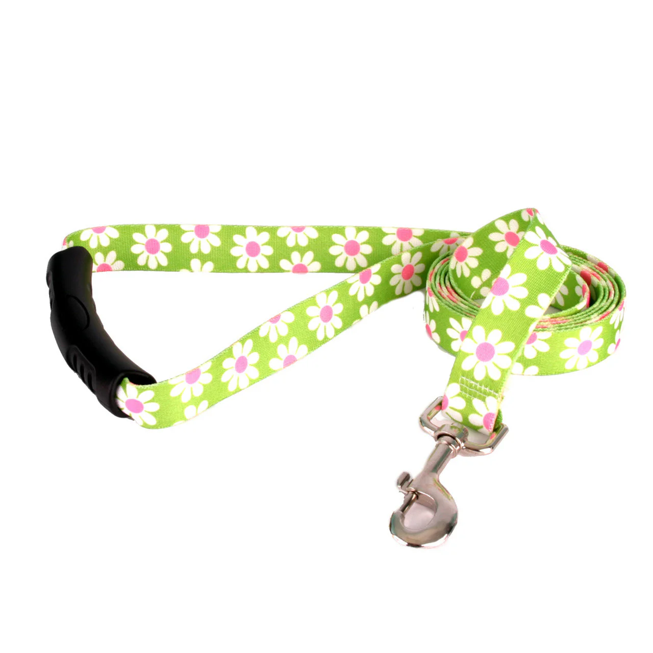 Green Daisy Dog Leash - Image 3
