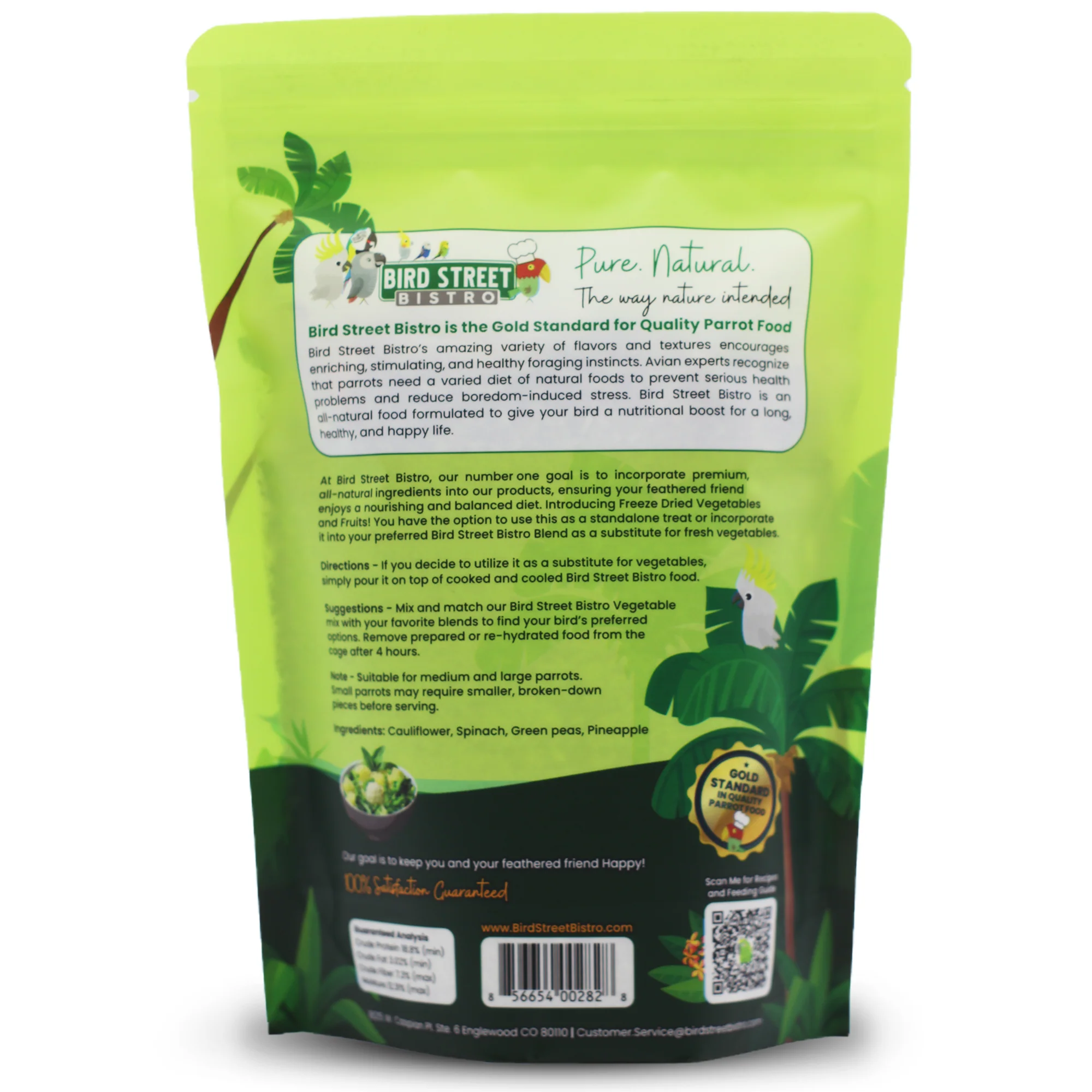 Green Goodness Boost - Parrot Veggies Mix - Image 3
