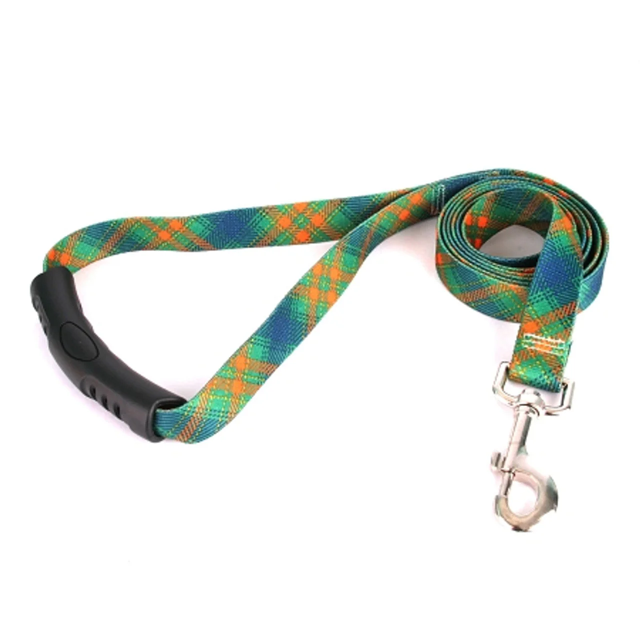 Green Kilt Plaid Dog Leash - Image 3