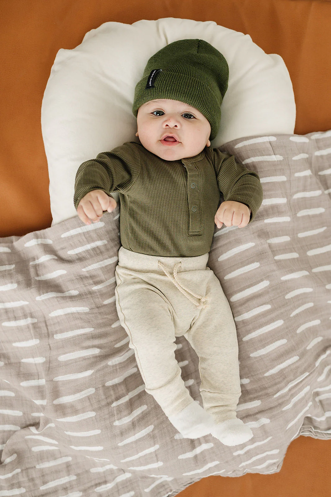 Green Mebie Baby Beanie - Image 5