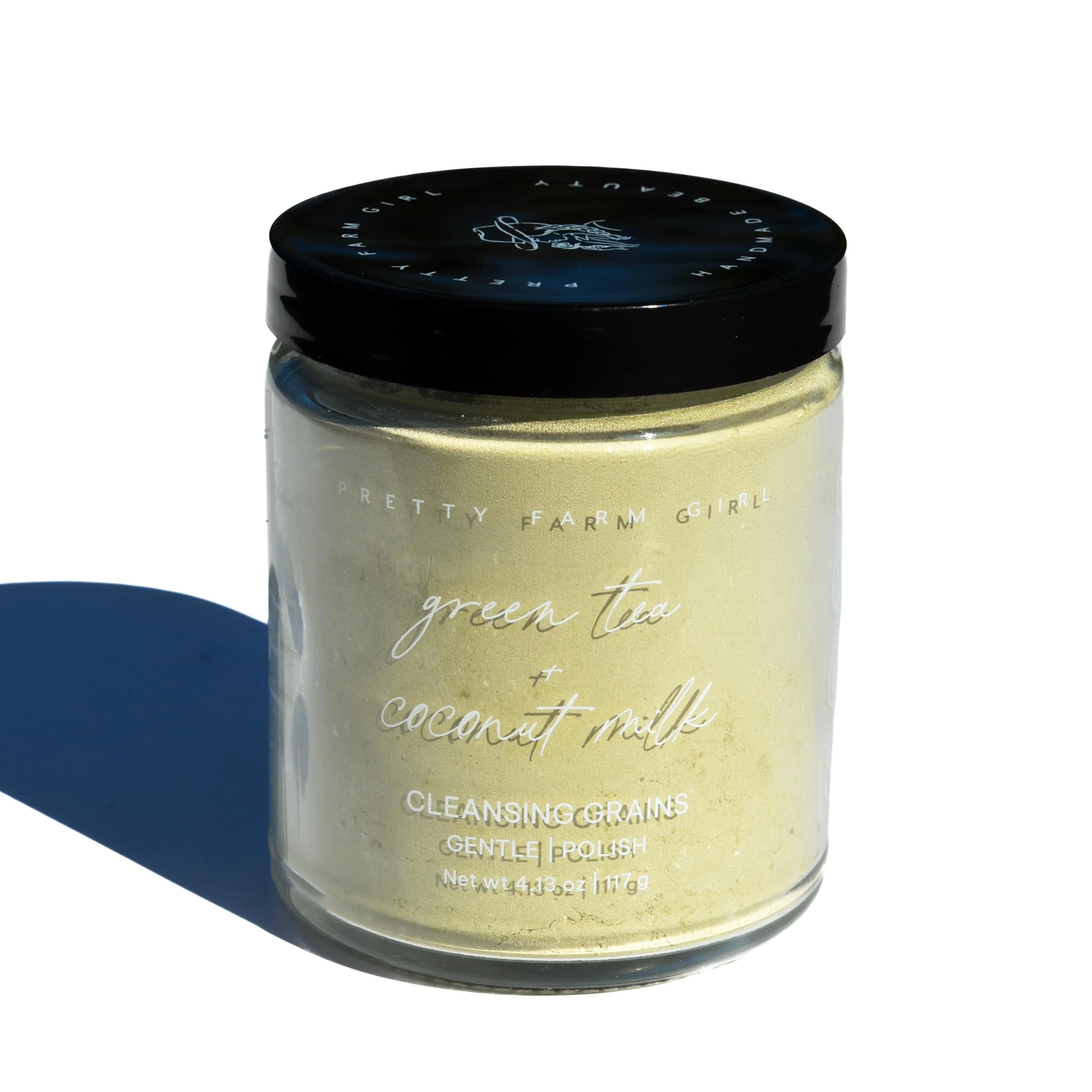 Green Tea + Coconut Milk Facial Cleansing Grains - Image 2