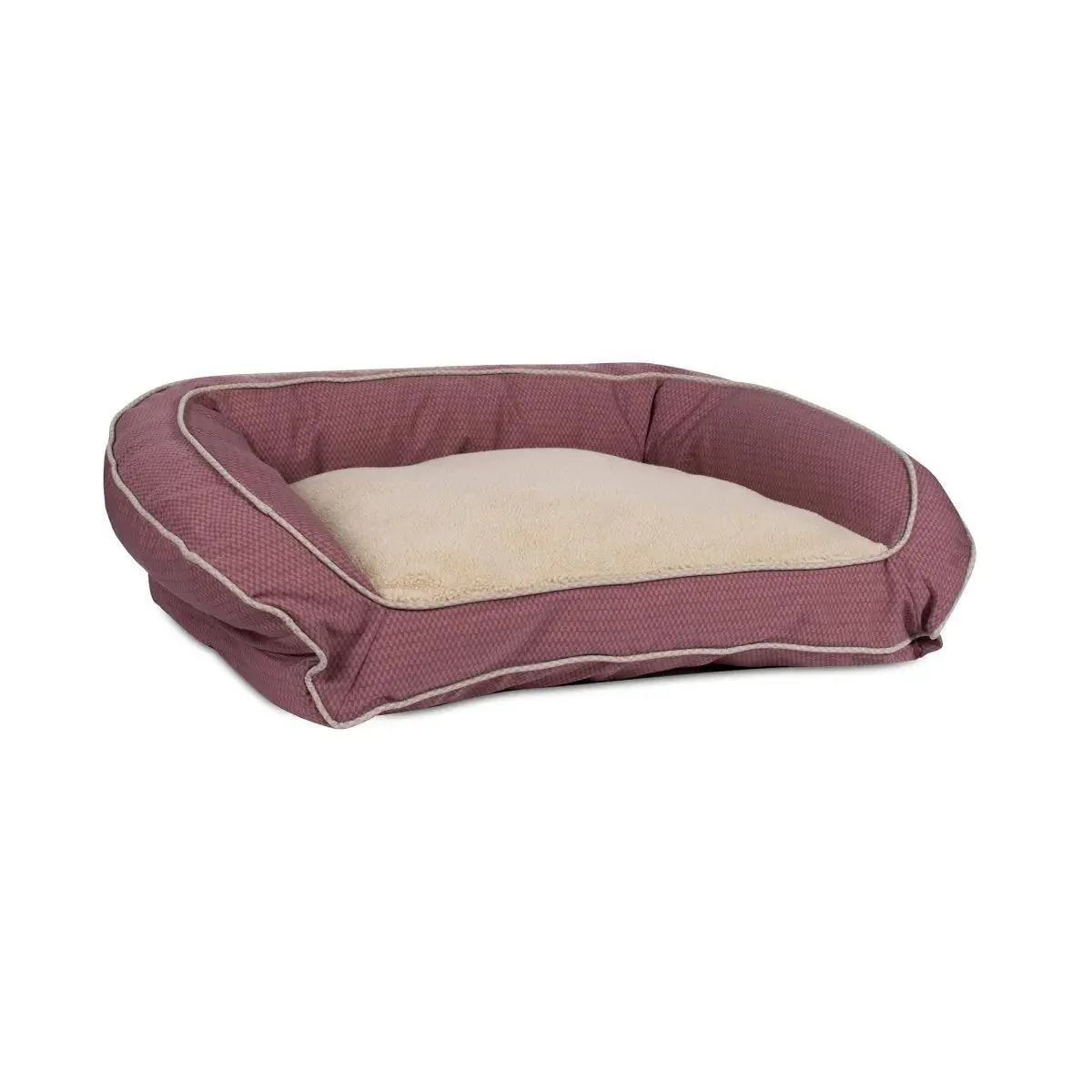 GreenDog Checkered Wave Bolster Bed - Image 4