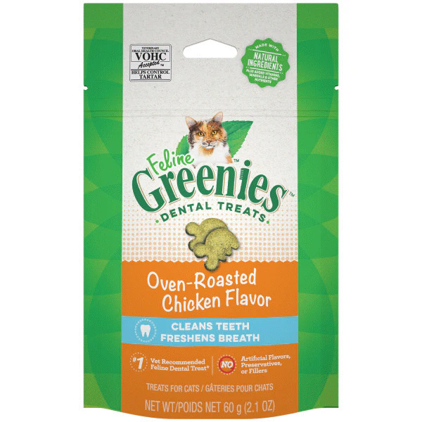 Greenies Dental Cat Treats - 2.1 oz - Image 2