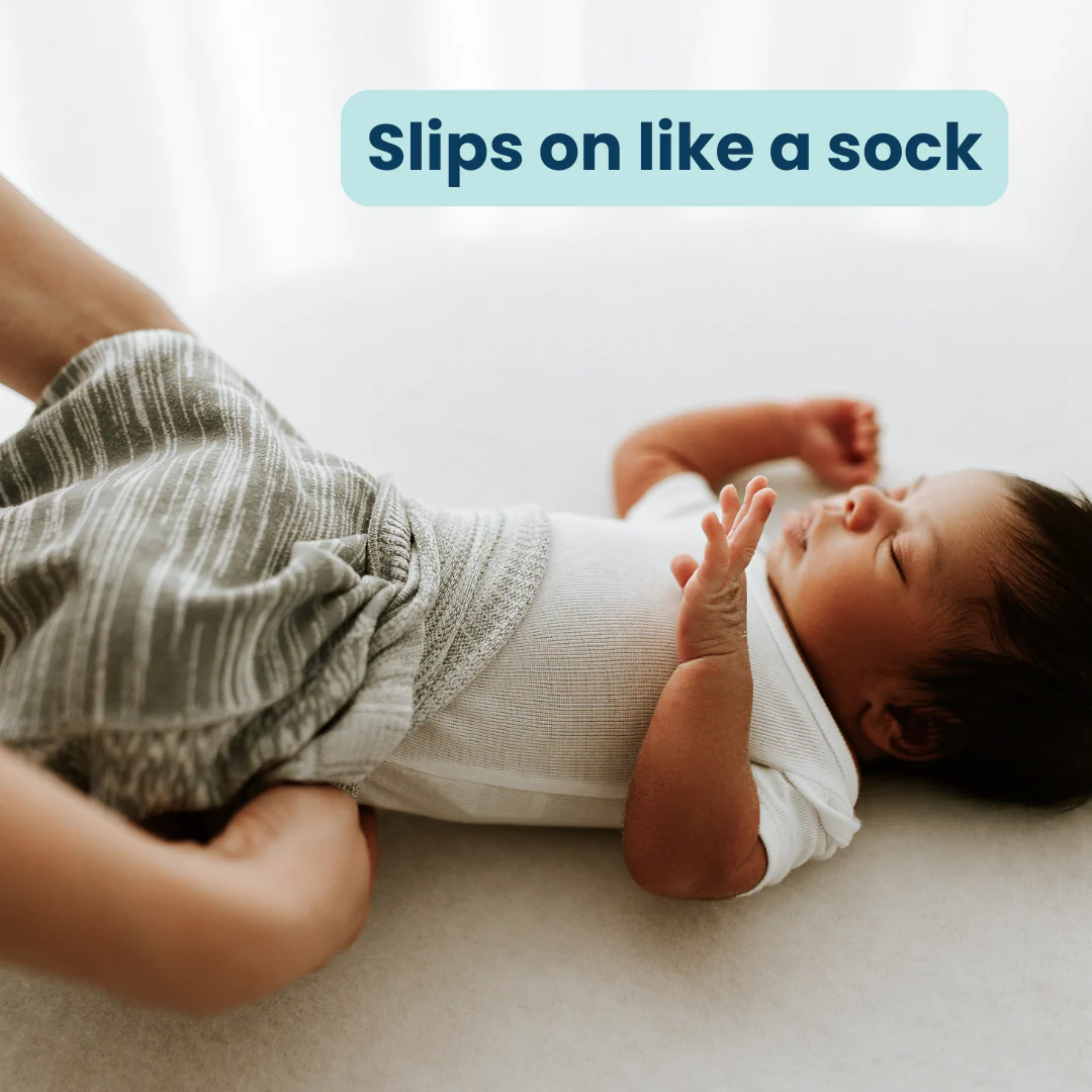 Grey Swaddle Sleep Sack - Image 4