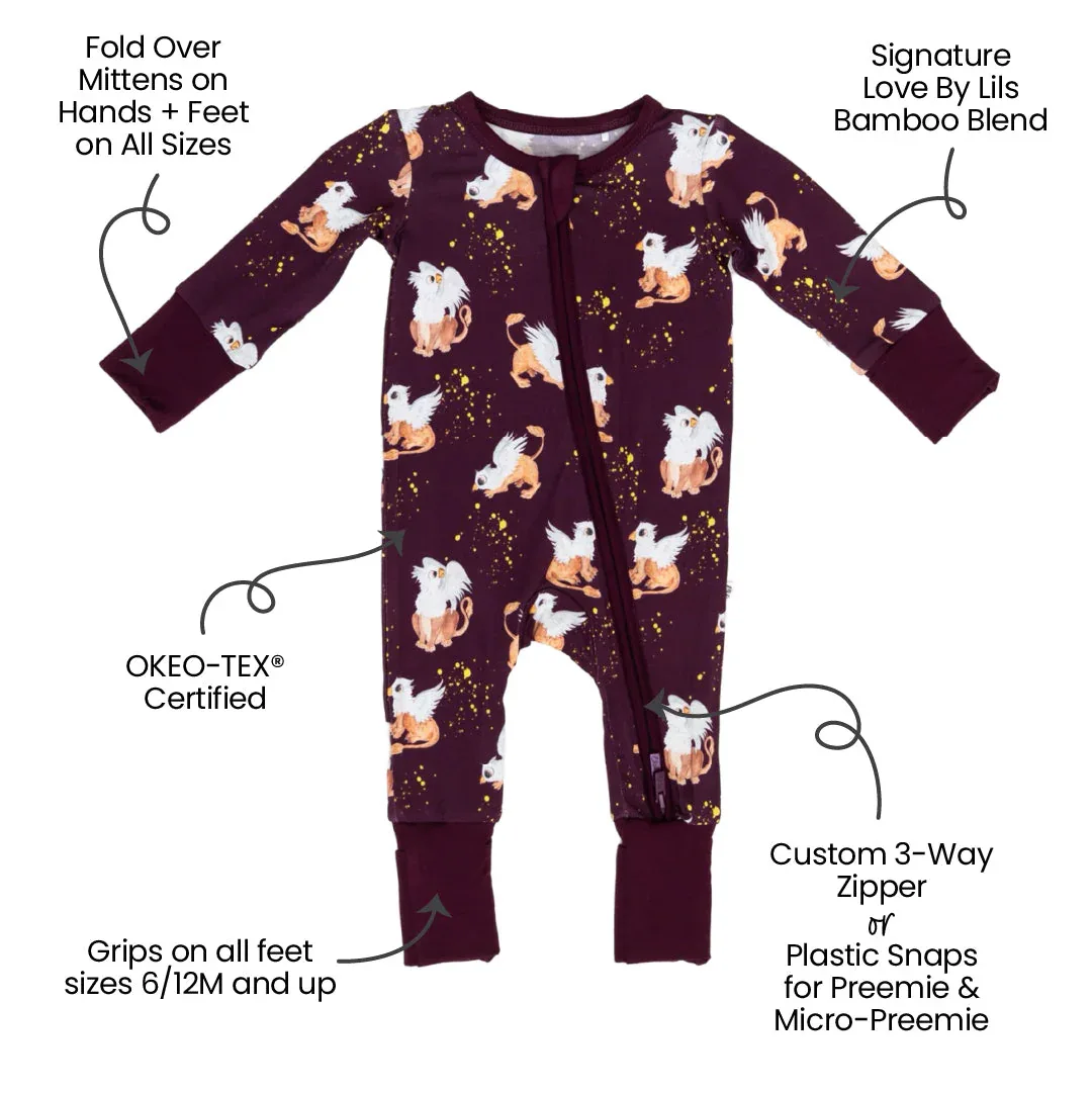 Griffin Bamboo Convertible Footie - Image 3