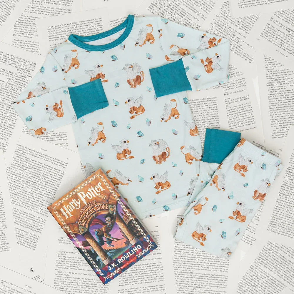 Griffin Butterflies Bamboo 2-Piece Long Sleeve Set - Image 4