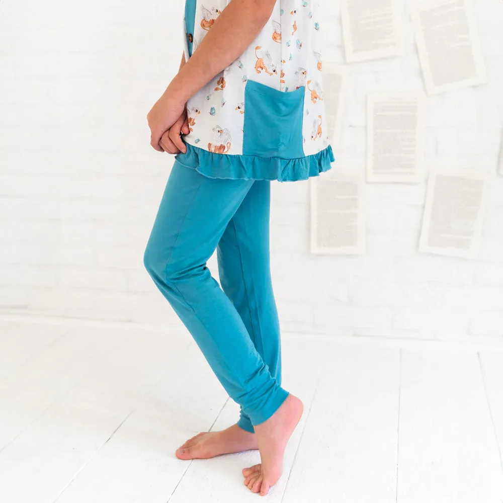 Griffin Butterflies Bamboo Short Sleeve Tunic + Legging Set - Image 5