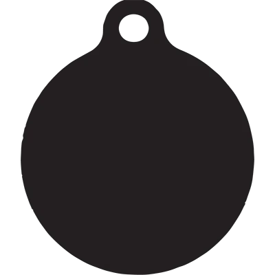 Gumballs Polka Dot HD Dog ID Tag - Image 4