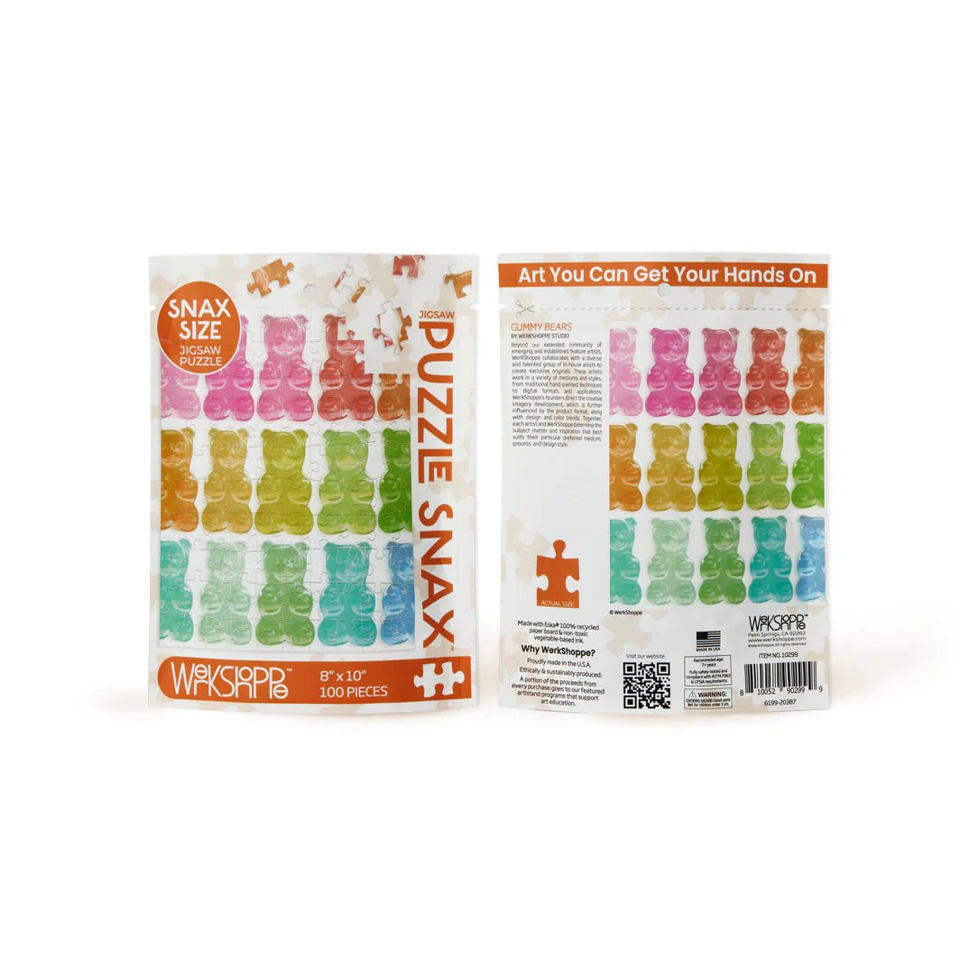 Gummy Bears 100 Piece Puzzle Snax - Image 3