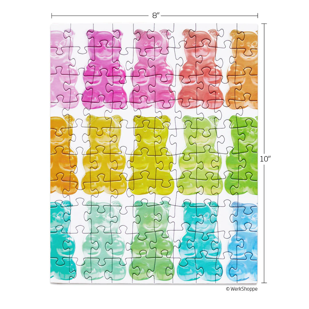 Gummy Bears 100 Piece Puzzle Snax - Image 4