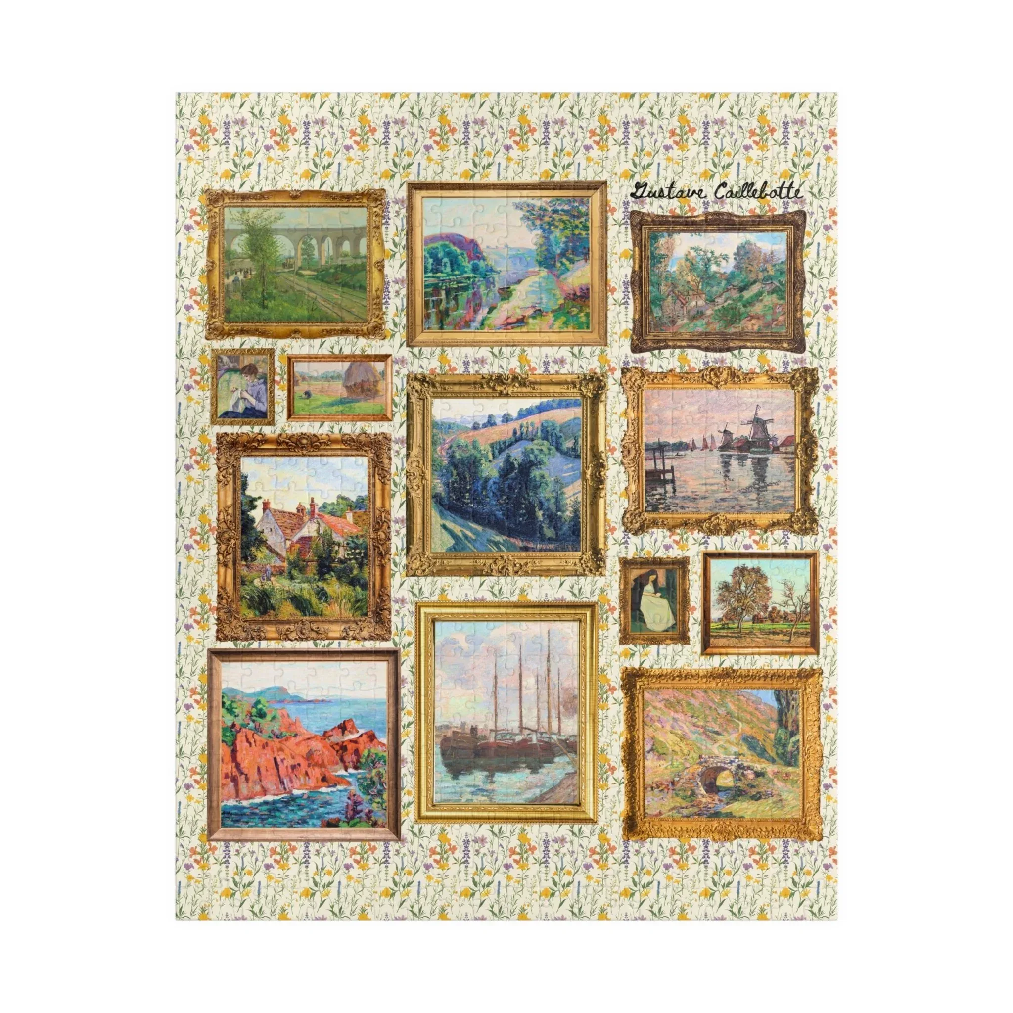 Gustave Caillebotte Art History Puzzle - Image 3