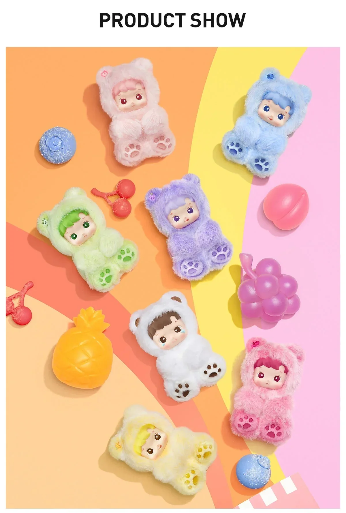 Hacipupu Gummy Bear Series - Vinyl Plush Pendant - Image 14