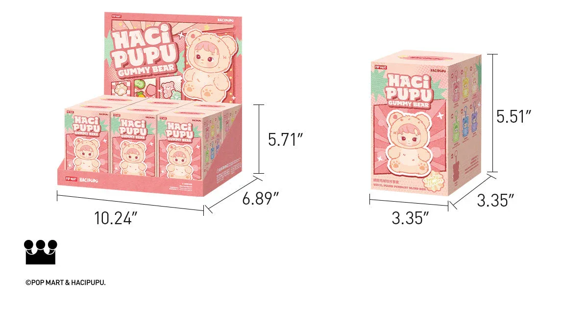 Hacipupu Gummy Bear Series - Vinyl Plush Pendant - Image 7