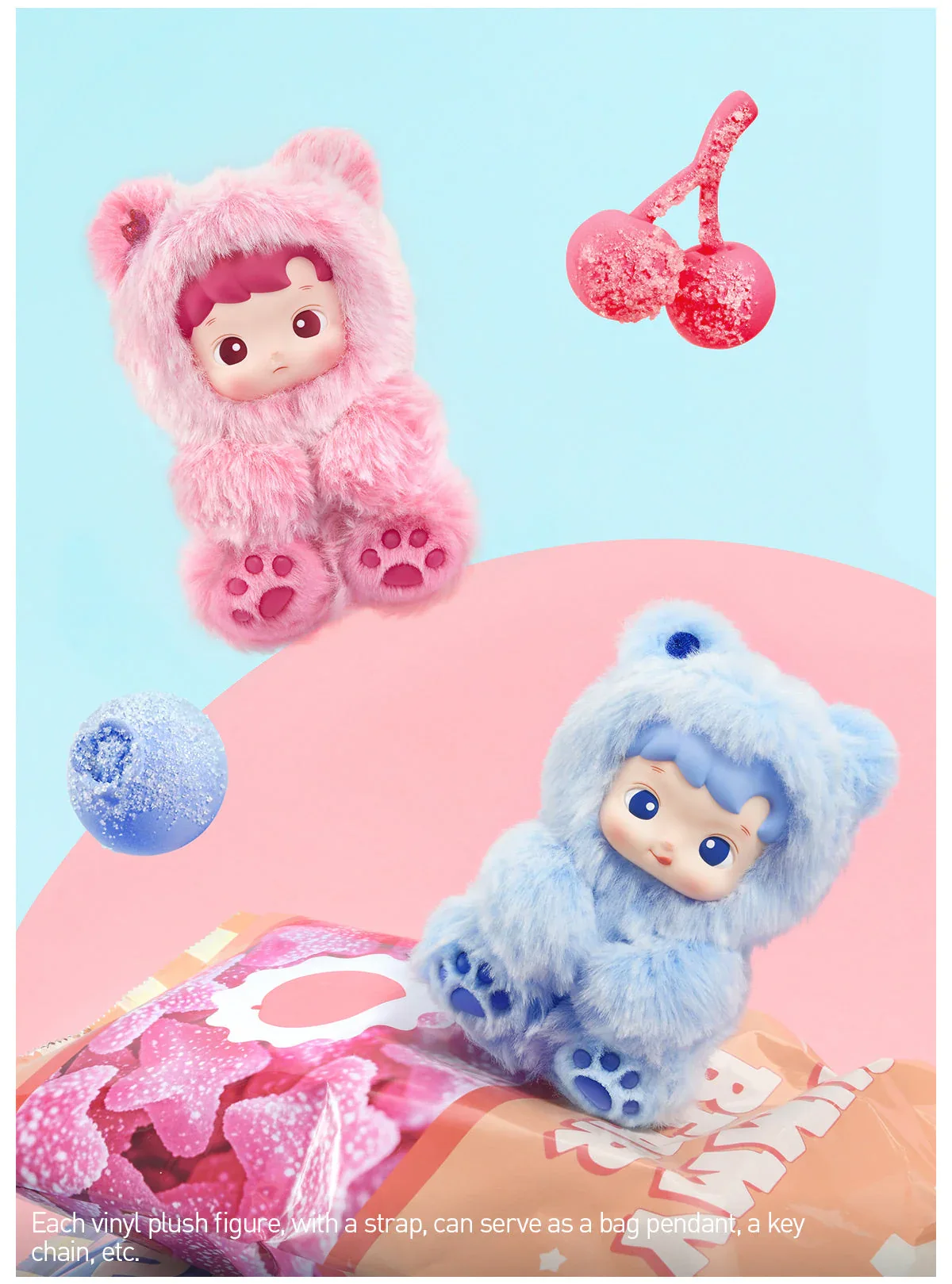 Hacipupu Gummy Bear Series - Vinyl Plush Pendant - Image 9