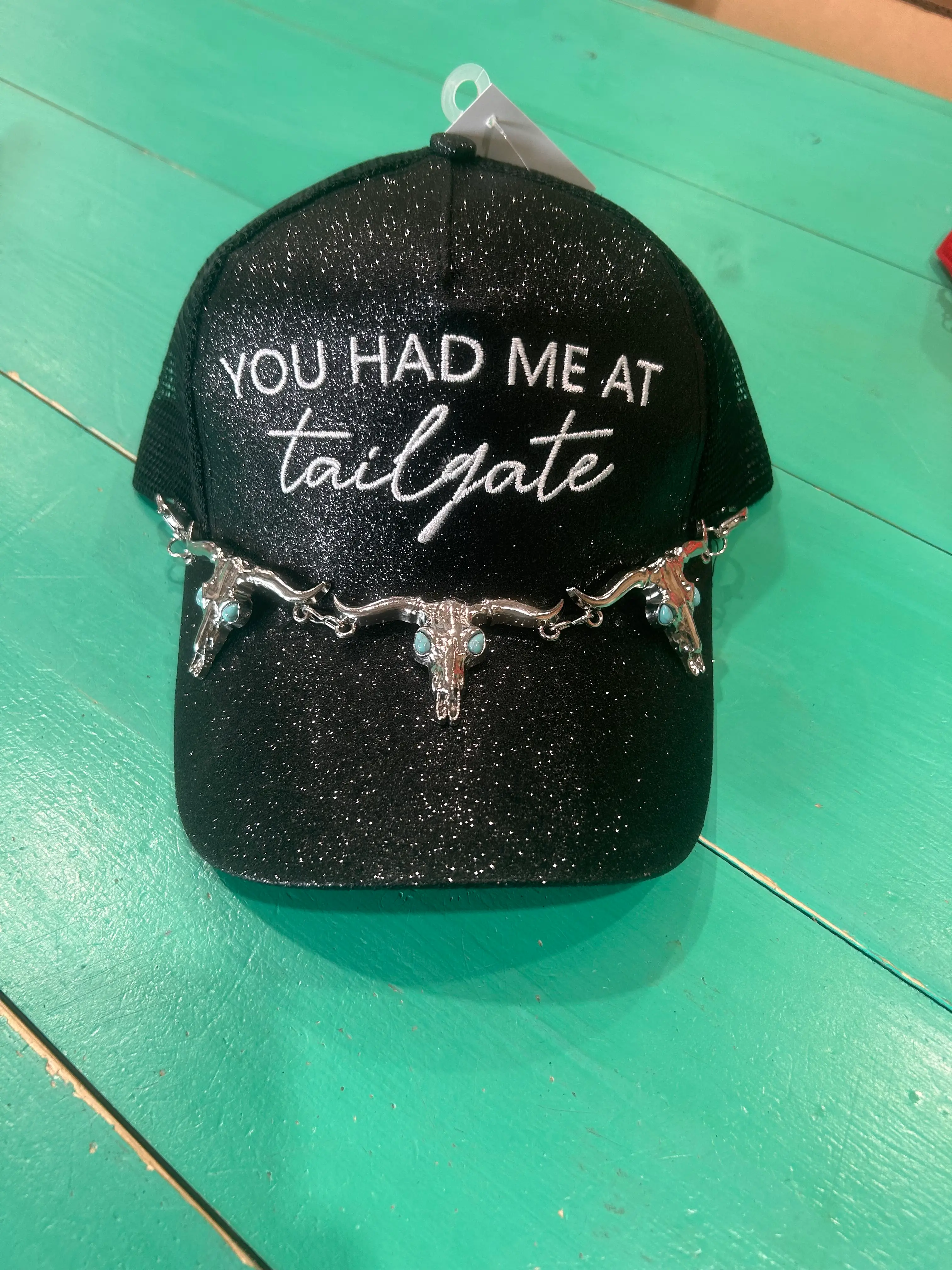 Had me at Tailgate Glitter Cap - Image 2