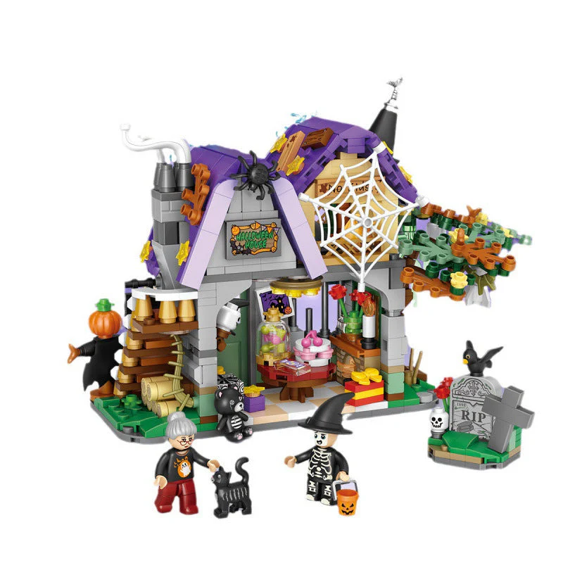 Halloween Building Blocks Small Particle Assembly Toys - Image 3
