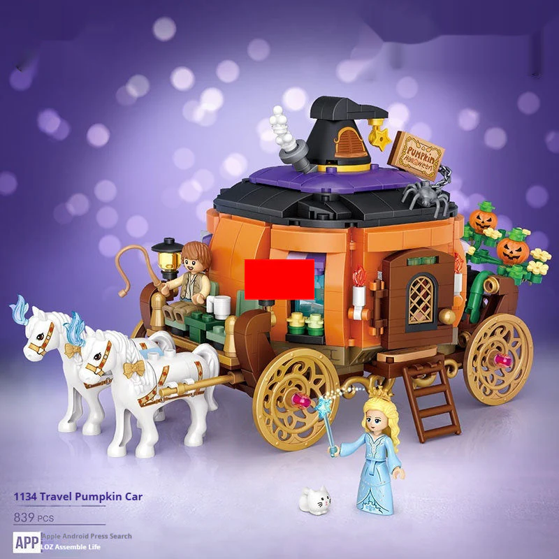 Halloween Building Blocks Small Particle Assembly Toys - Image 5