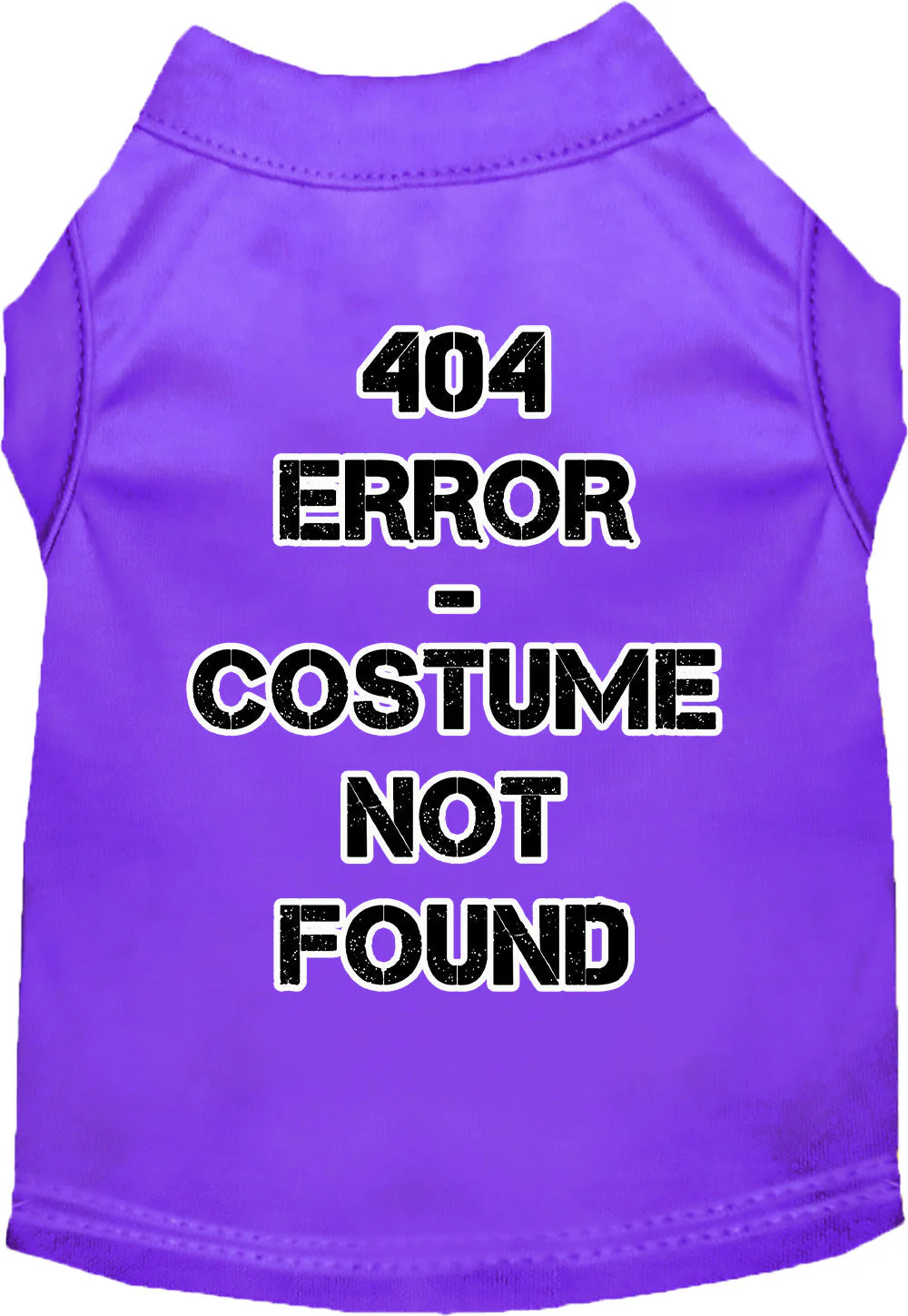 Halloween Costume Cat or Dog Shirt for Pets "404 Error Costume" - Image 10