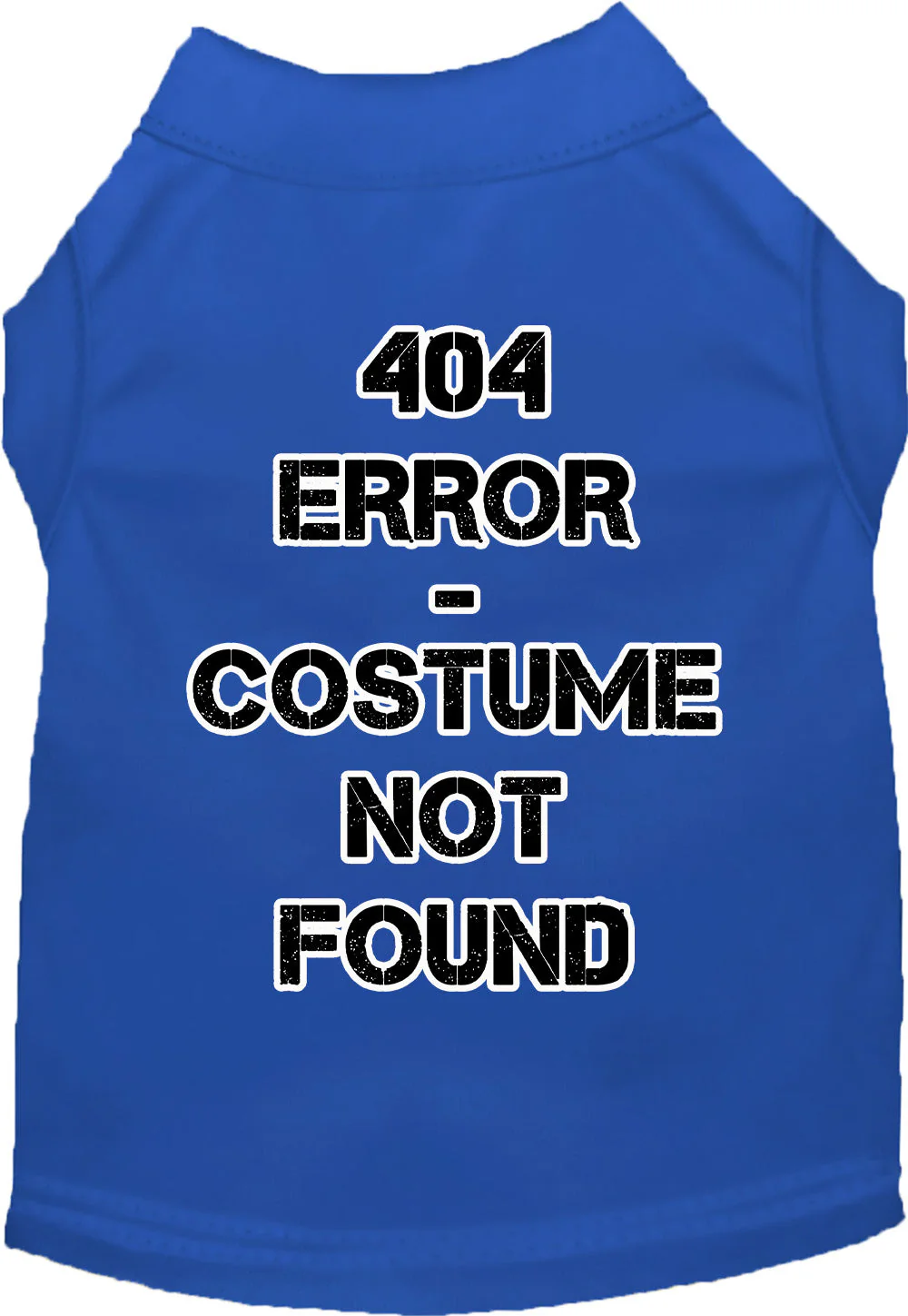 Halloween Costume Cat or Dog Shirt for Pets "404 Error Costume" - Image 7