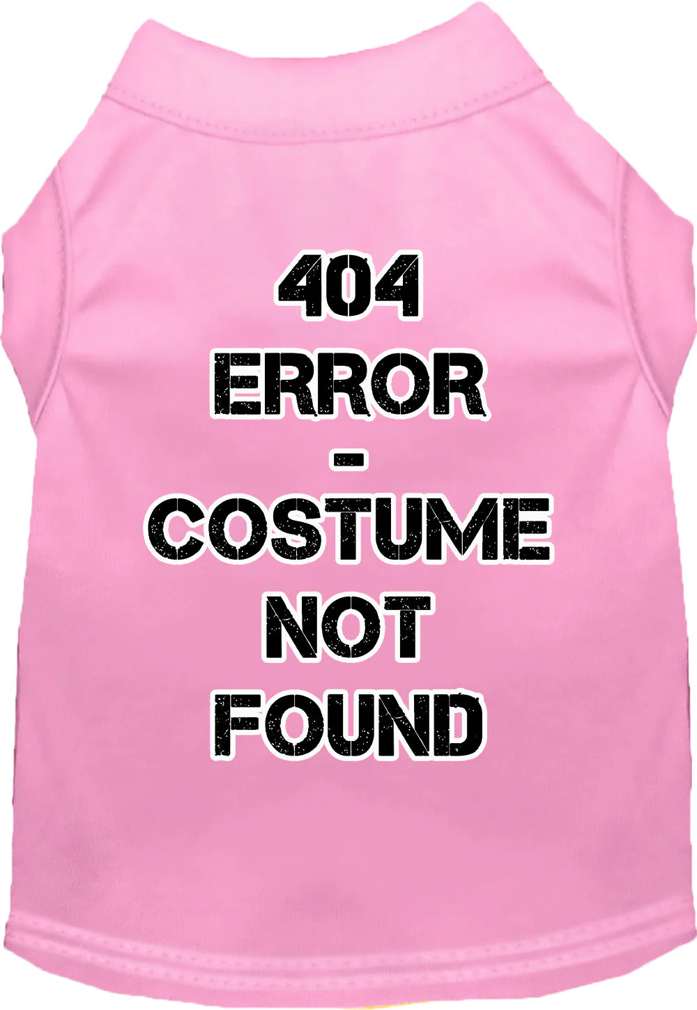 Halloween Costume Cat or Dog Shirt for Pets "404 Error Costume" - Image 9