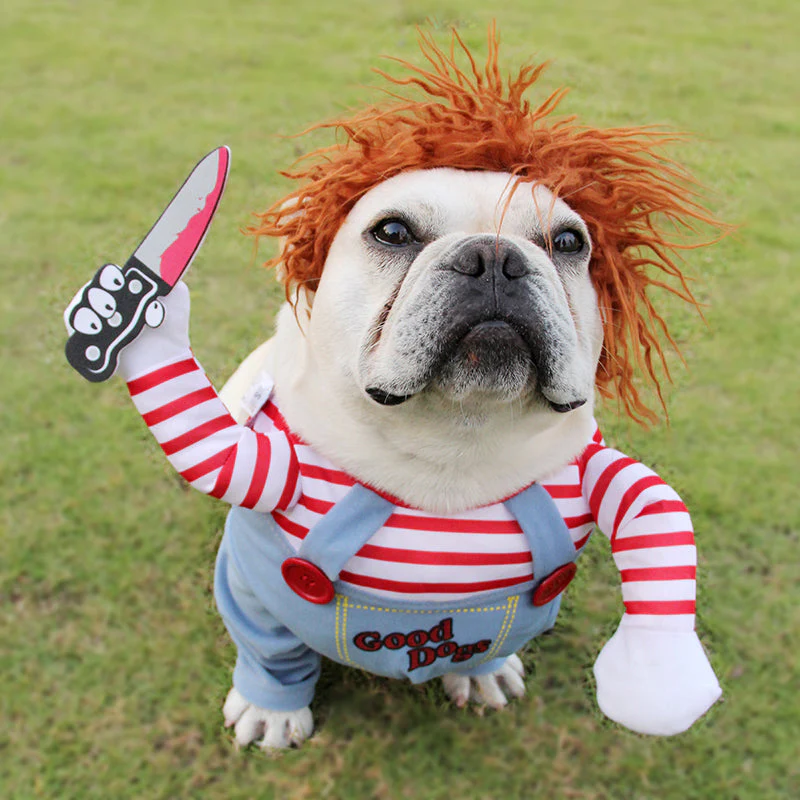 Halloween Dog Costume – Funny Adjustable Cosplay for Medium & Large Dogs - Image 6