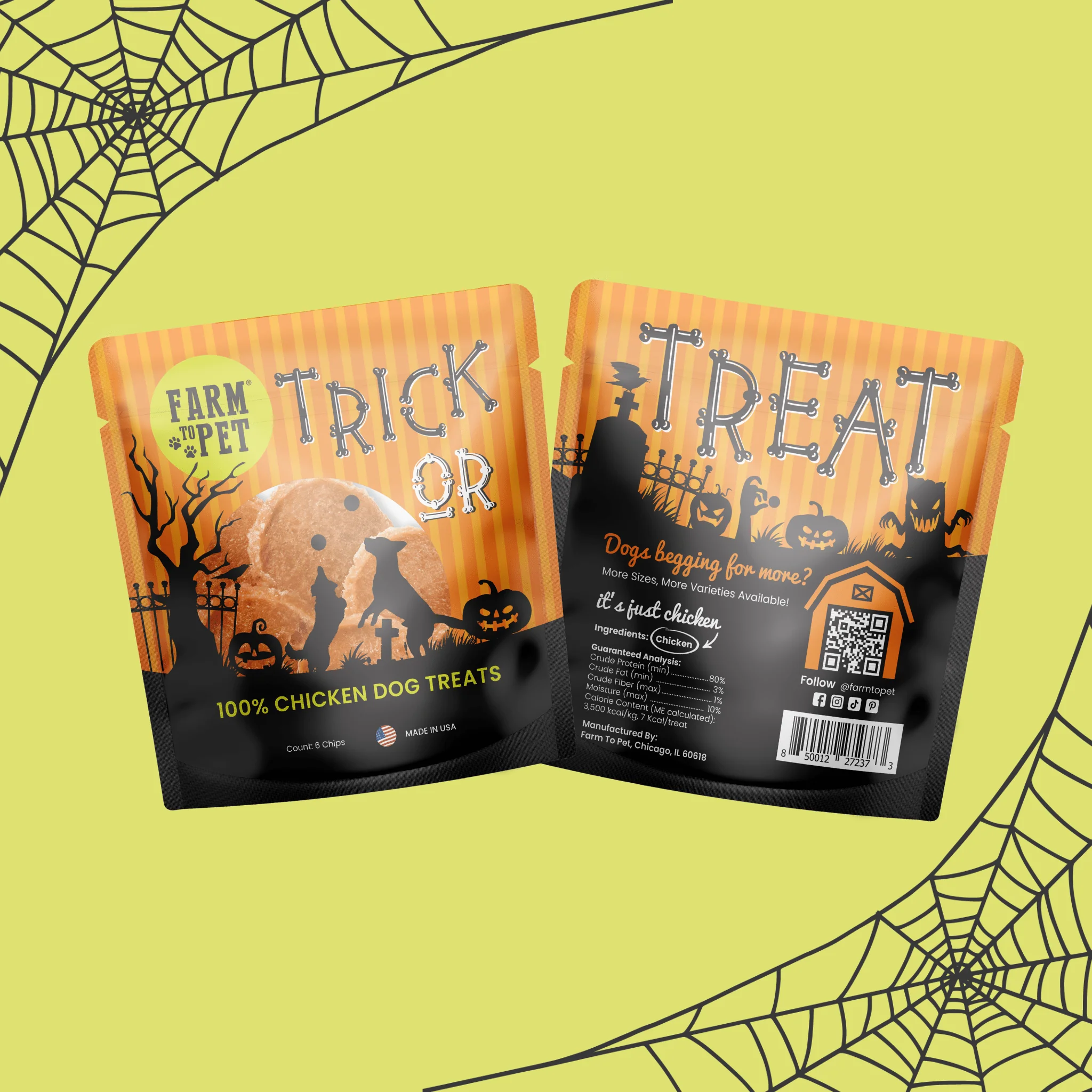 Halloween Dog Treat Snack Pack 24-Piece Bundle - Image 3