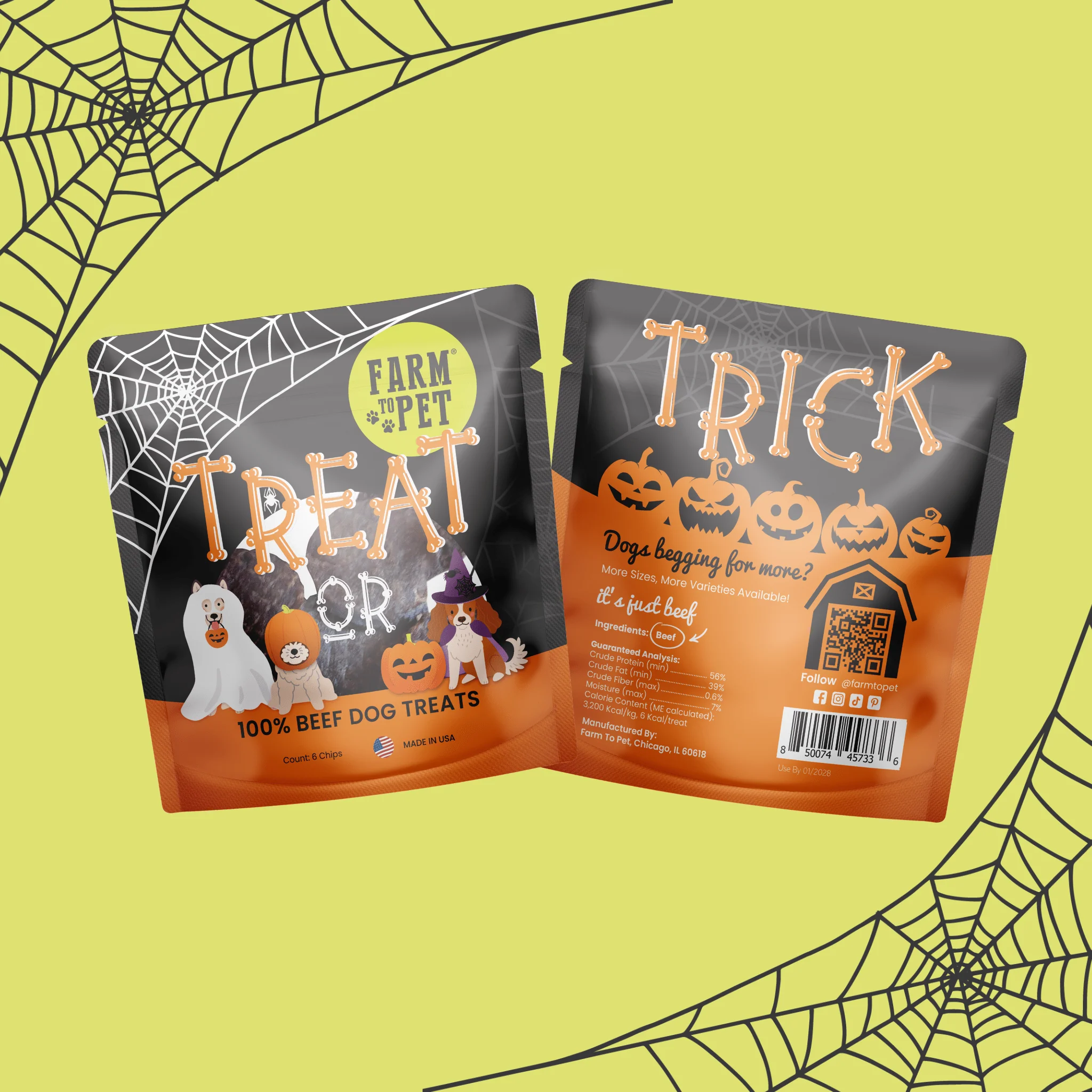 Halloween Dog Treat Snack Pack 24-Piece Bundle - Image 4