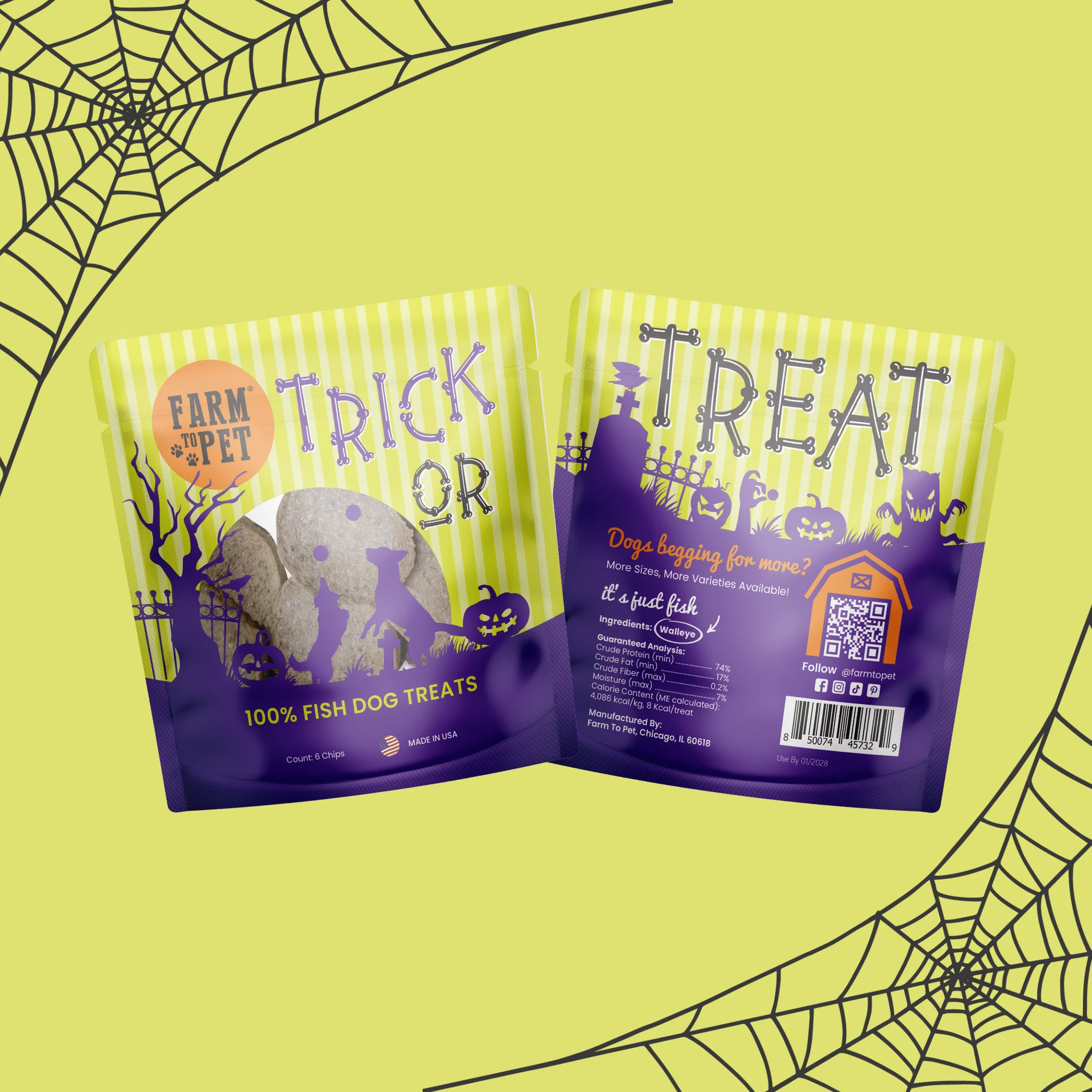 Halloween Dog Treat Snack Pack 24-Piece Bundle - Image 5