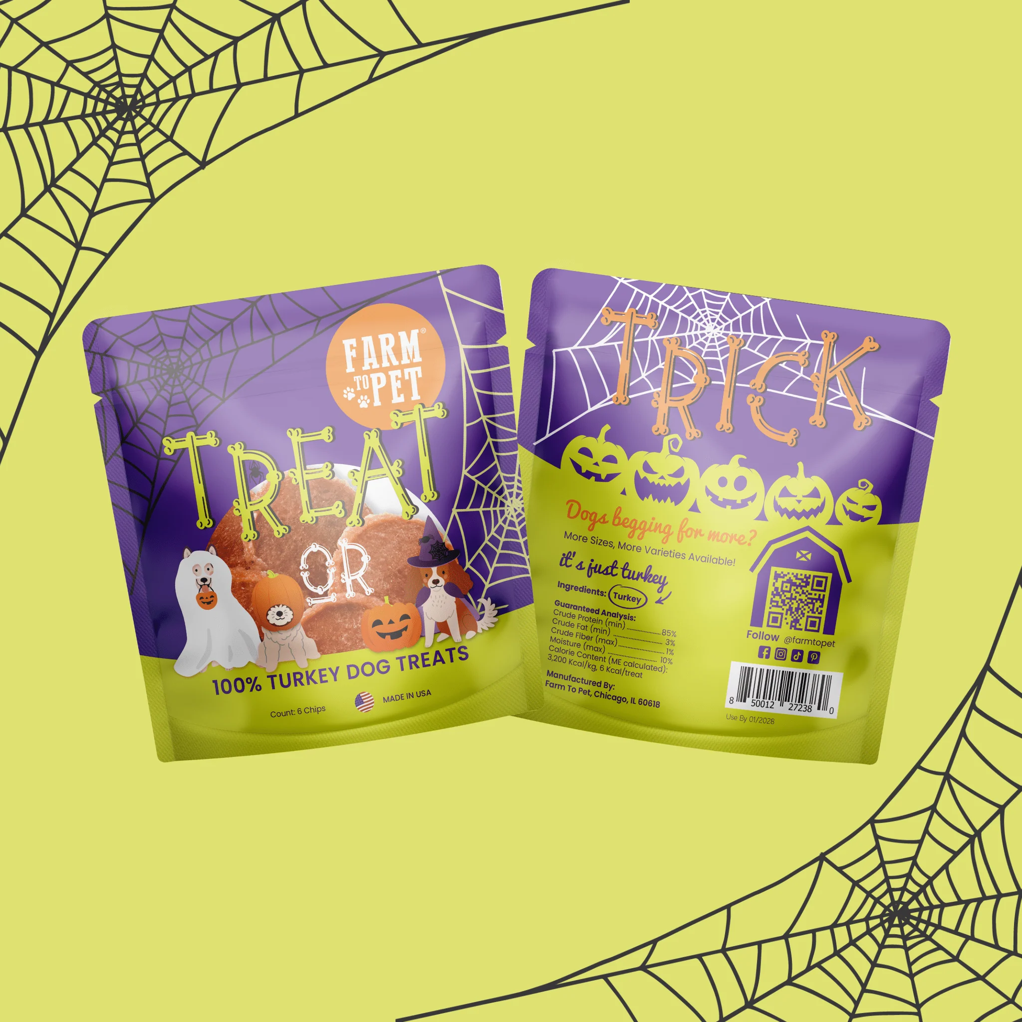 Halloween Dog Treat Snack Pack 24-Piece Bundle - Image 6