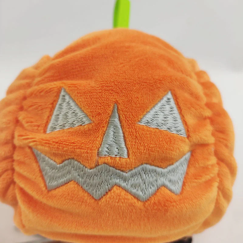 Halloween Luminous Plush Toys Creative Cute Reversible Ghost Pumpkin Plush Toy Kids Children Gift Two-sided Flip Children's Toys - Image 2