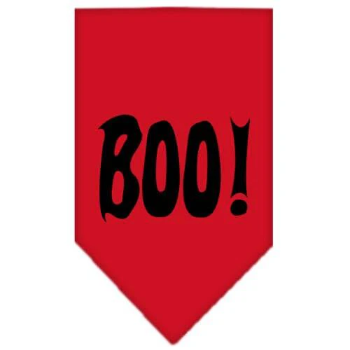 Halloween Pet and Dog Bandana, Screen Printed, "Boo" - Image 7