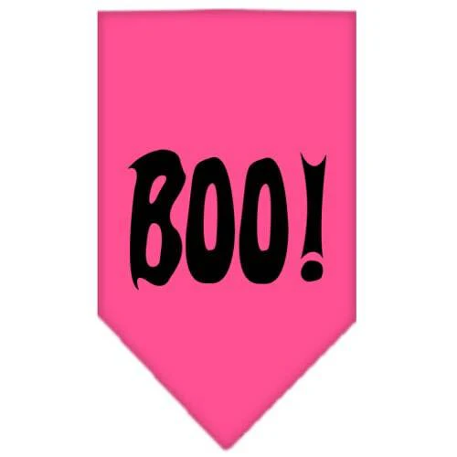 Halloween Pet and Dog Bandana, Screen Printed, "Boo" - Image 9