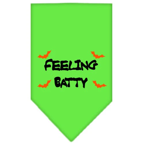 Halloween Pet and Dog Bandana Screen Printed, "Feeling Batty" - Image 10