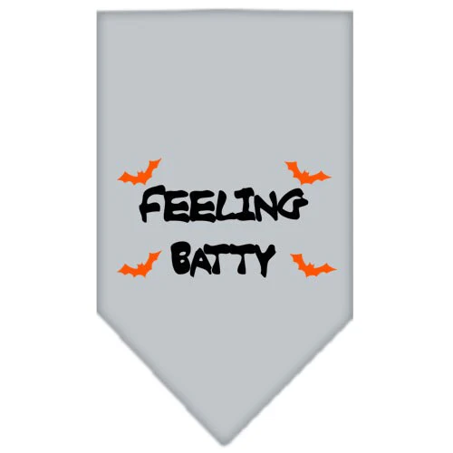 Halloween Pet and Dog Bandana Screen Printed, "Feeling Batty" - Image 3