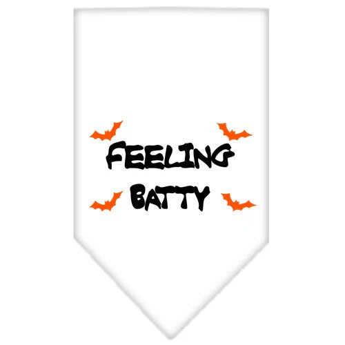 Halloween Pet and Dog Bandana Screen Printed, "Feeling Batty" - Image 5
