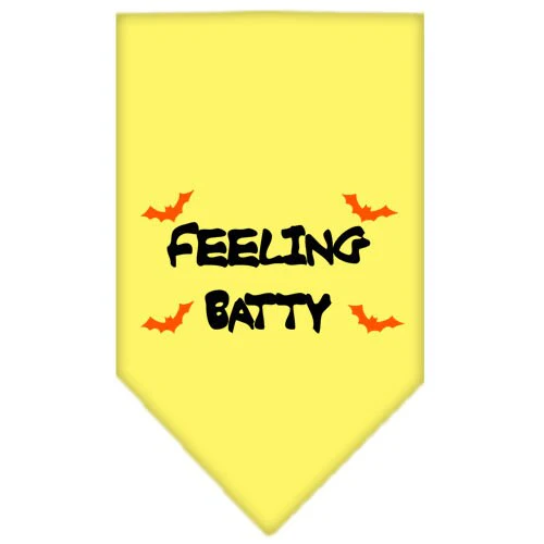 Halloween Pet and Dog Bandana Screen Printed, "Feeling Batty" - Image 7