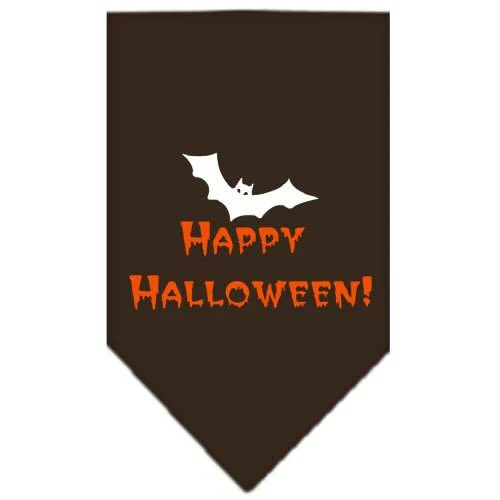 Halloween Pet and Dog Bandana Screen Printed, "Happy Halloween" - Image 3