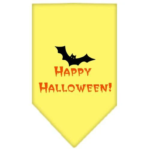 Halloween Pet and Dog Bandana Screen Printed, "Happy Halloween" - Image 7