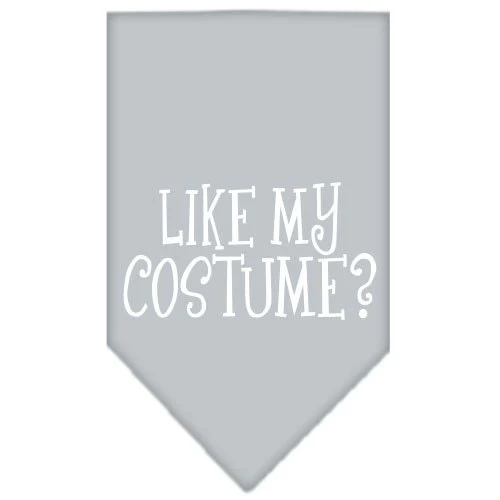 Halloween Pet and Dog Bandana Screen Printed, "Like My Costume?" - Image 5