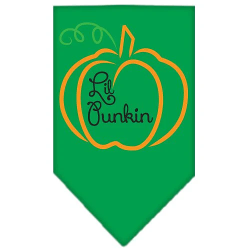 Halloween Pet and Dog Bandana Screen Printed, "Lil Punkin" - Image 10