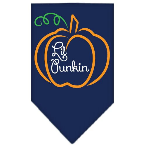 Halloween Pet and Dog Bandana Screen Printed, "Lil Punkin" - Image 6