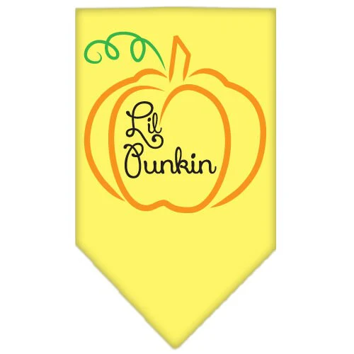Halloween Pet and Dog Bandana Screen Printed, "Lil Punkin" - Image 7