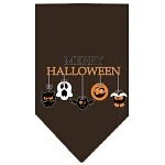 Halloween Pet and Dog Bandana Screen Printed, "Merry Halloween" - Image 5