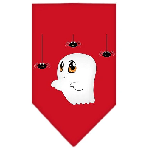 Halloween Pet and Dog Bandana Screen Printed, "Sammy the Ghost" - Image 6