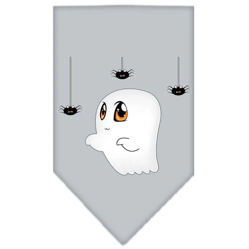 Halloween Pet and Dog Bandana Screen Printed, "Sammy the Ghost" - Image 9